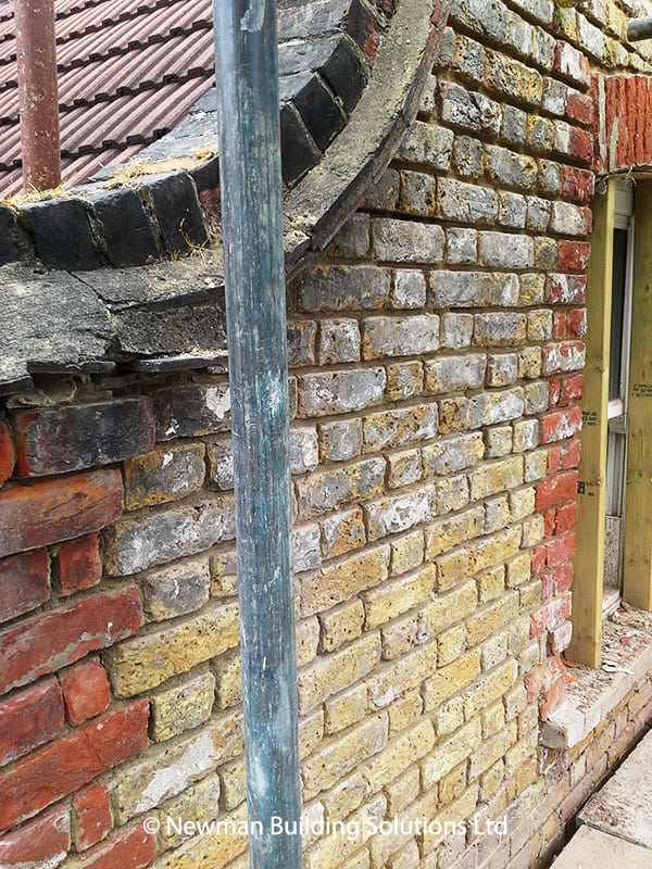 Repairs required to bricks and mortar - Newman Building Solutions