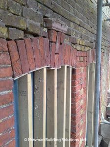 Brick arch supports
