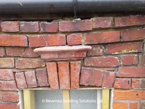 Brick Arch Repairs required