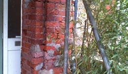 Botched brick repairs
