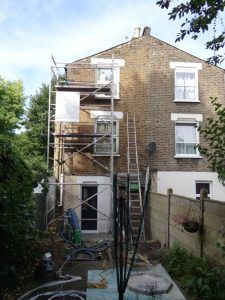 during-lintel-repairs-south-east-london