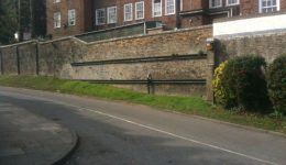 Large Retaining Wall