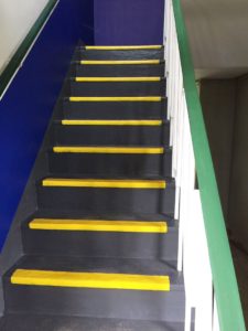 Resurfaced staircase