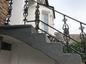 Repairs to concrete steps