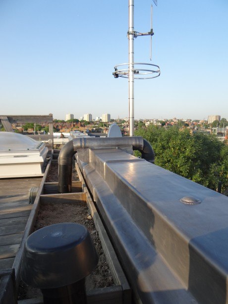 New Lead Work To Parapet Wall Repair